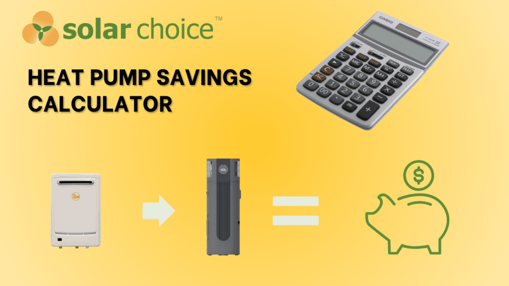 Heat Pump hot Water savings calculator - banner image 2