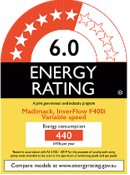 Minimum Energy Performance Standards sticker